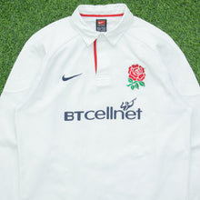 Load image into Gallery viewer, 1999/2000 England Nike Team Home Long Sleeved Rugby Union Shirt - M (39/41)
