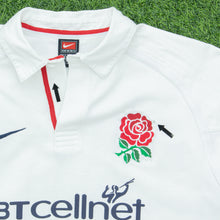 Load image into Gallery viewer, 1999/2000 England Nike Team Home Long Sleeved Rugby Union Shirt - M (39/41)