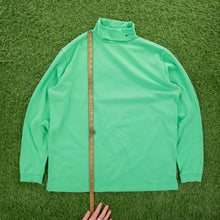 Load image into Gallery viewer, (2013) Nike Golf Dry-Fit Small Swoosh Embroidered Turtleneck Green Long Sleeve T-Shirt - XL