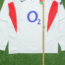 Load image into Gallery viewer, 2003/2005 England Nike Home Long Sleeved Rugby Shirt - M (39/41)