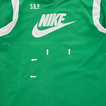 Load image into Gallery viewer, (2006) Nike SRP Large Swoosh Graphic Green V-Neck T-Shirt - L/XL