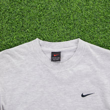 Load image into Gallery viewer, (1999) Nike Small Swoosh Embroidered T-Shirt - S/M