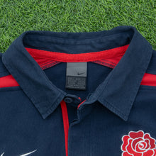 Load image into Gallery viewer, 2003/2005 England Nike Away Long Sleeved Rugby Shirt - L (42/44)