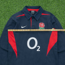 Load image into Gallery viewer, 2003/2005 England Nike Away Long Sleeved Rugby Shirt - M/L (40/42)