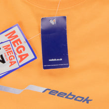 Load image into Gallery viewer, (2001) BNWT Reebok Spell Out Gradient Graphic Orange T-Shirt - XL