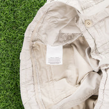 Load image into Gallery viewer, (2010) Nike Athletic Dept Small Swoosh Embroidered Pocket Logo Checked Beige Shorts - L (32/34”)