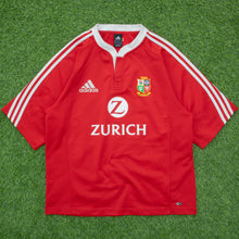 Load image into Gallery viewer, 2004/2005 British & Irish Lions Adidas Home Short Sleeved Rugby Union Shirt - L