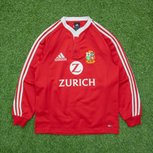 Load image into Gallery viewer, 2004/2005 British & Irish Lions Adidas Home Long Sleeved Rugby Union Shirt - S