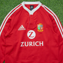 Load image into Gallery viewer, 2004/2005 British & Irish Lions Adidas Home Long Sleeved Rugby Union Shirt - S