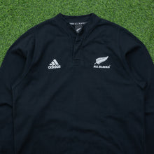 Load image into Gallery viewer, 2002/2003 New Zealand All Blacks Adidas Home Long Sleeved Rugby Shirt - XL