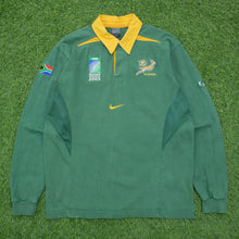 Load image into Gallery viewer, 2003 South Africa Nike Rugby World Cup Long Sleeved Rugby Union Shirt - XL