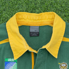 Load image into Gallery viewer, 2003 South Africa Nike Rugby World Cup Long Sleeved Rugby Union Shirt - XL