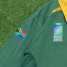 Load image into Gallery viewer, 2003 South Africa Nike Rugby World Cup Long Sleeved Rugby Union Shirt - XL