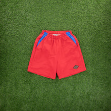 Load image into Gallery viewer, Cannondale ATW Patch Work Colour Block Red Cycling Sports Shorts - M (30/32”)