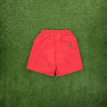 Load image into Gallery viewer, Cannondale ATW Patch Work Colour Block Red Cycling Sports Shorts - M (30/32”)