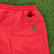 Load image into Gallery viewer, Cannondale ATW Patch Work Colour Block Red Cycling Sports Shorts - M (30/32”)