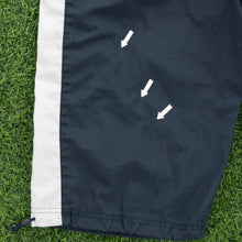 Load image into Gallery viewer, (2003) Women’s Nike Air Max Stripe Adjustable Navy 3/4 Length Shorts - M (28-33”)