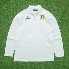 Load image into Gallery viewer, 2003 Italy Kappa Rugby World Cup Long Sleeved Rugby Union Away Shirt - L