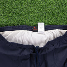 Load image into Gallery viewer, (1999) Nike Small Swoosh Embroidered Lined Navy Sports Shorts - XXL (38-42”)