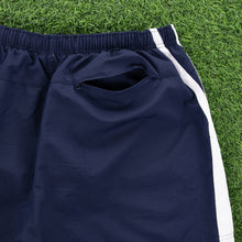 Load image into Gallery viewer, (2005) Nike Small Swoosh Embroidered Taping Navy Sports Shorts - XL/XXL (36-40”)