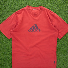 Load image into Gallery viewer, (2001) Adidas Large Spell Out Logo Graphic Red T-Shirt - M/L