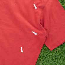 Load image into Gallery viewer, (2001) Adidas Large Spell Out Logo Graphic Red T-Shirt - M/L