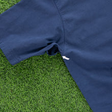 Load image into Gallery viewer, (2000) Nike Small Swoosh Embroidered Navy T-Shirt - L