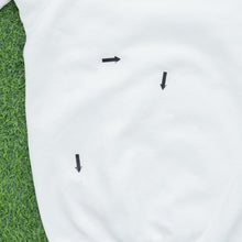 Load image into Gallery viewer, Adidas Large Logo Embroidered Pullover Oversized Crewneck White Sweatshirt - XXL