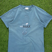 Load image into Gallery viewer, Nike Air Max Sole Graphic Blue T-Shirt - S/M