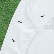 Load image into Gallery viewer, 2006 Adidas Large Logo Embroidered Pullover Crewneck White Sweatshirt - M