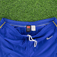Load image into Gallery viewer, (2000) Nike Team Small Swoosh Embroidered Blue Sports Shorts - XL (34-38”)