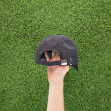 Load image into Gallery viewer, Nike Heritage ‘86 Metal Swoosh Dark Grey Metallic 6 Panel Cap - One Size
