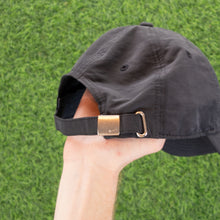 Load image into Gallery viewer, Nike Heritage ‘86 Metal Swoosh Dark Grey Metallic 6 Panel Cap - One Size