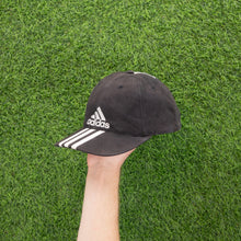 Load image into Gallery viewer, (2000) Adidas 3-Stripe Black White 6 Panel Cap - One Size