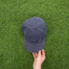Load image into Gallery viewer, (2005) Nike Heritage ‘86 Metal Swoosh Navy Metallic 6 Panel Cap - One Size