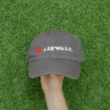 Load image into Gallery viewer, Airwalk Spell Out Embroidered Skate Grey 6-Panel Cap - One Size