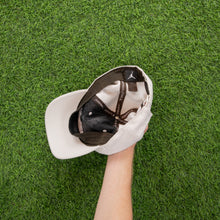 Load image into Gallery viewer, Nike Jordan Jumpman Embroidered White Brown 6 Panel Cap - One Size