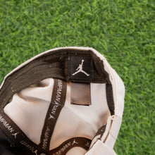 Load image into Gallery viewer, Nike Jordan Jumpman Embroidered White Brown 6 Panel Cap - One Size