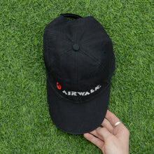 Load image into Gallery viewer, Airwalk Spell Out Embroidered Skate Black 6-Panel Cap - One Size
