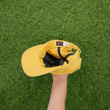 Load image into Gallery viewer, (1999) Nike Athletic Dept 1972 ‘N’ Graphic Badge Embroidered Swoosh Yellow Grey 6 Panel Cap - One Size