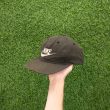 Load image into Gallery viewer, Nike Japan Just Do It Large Swoosh Embroidered Brown Beige 6 Panel Snapback Cap - One Size