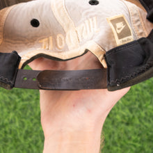 Load image into Gallery viewer, Nike Japan Just Do It Large Swoosh Embroidered Brown Beige 6 Panel Snapback Cap - One Size