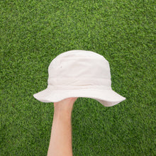 Load image into Gallery viewer, (2001) Nike Small Swoosh Embroidered White Black Bucket Hat - One Size (M)
