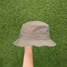 Load image into Gallery viewer, (2000) Nike Small Swoosh Embroidered Khaki Green Bucket Hat - One Size (L/XL)