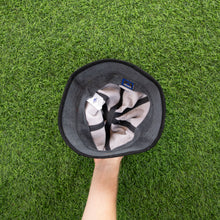 Load image into Gallery viewer, (2000) BNWT Adidas Embroidered Double Sided Logo Terry Grey Black Bucket Hat - One Size (S)