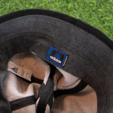 Load image into Gallery viewer, (2000) BNWT Adidas Embroidered Double Sided Logo Terry Grey Black Bucket Hat - One Size (S)