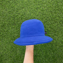 Load image into Gallery viewer, (2000) Adidas Embroidered Logo Teddy Sherpa Fleece Blue White Bucket Hat - One Size (L)