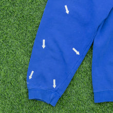 Load image into Gallery viewer, Vexel Brothers VXB Athletics Skateboarding Graphic Drawstring Pullover Boxy Blue Hoodie - M