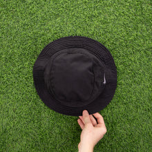 Load image into Gallery viewer, (2001) Nike Small Swoosh Embroidered Navy White Bucket Hat - One Size (M/L)