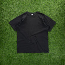 Load image into Gallery viewer, (2000) Nike Small Swoosh Embroidered Black T-Shirt - L